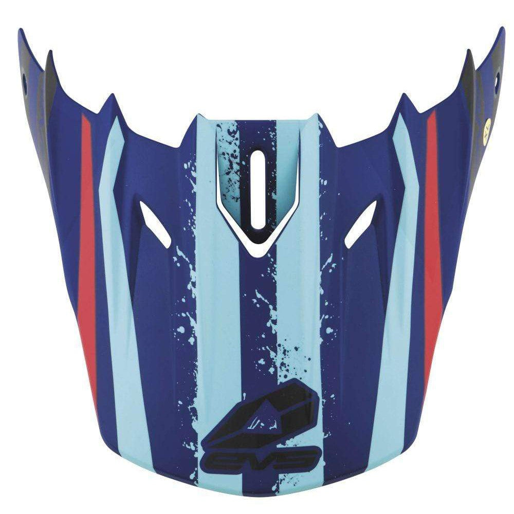 EVS Apparel Matte Dark Blue EVS T5 Grappler Replacement Visor