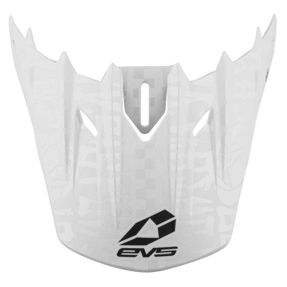 EVS Apparel Matte White EVS T5 Evilution Replacement Visor