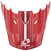 EVS Apparel Red/White EVS T5 Pinner Replacement Visor