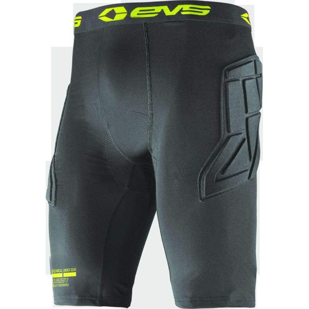  Black EVS Tug Padded Youth Riding Shorts