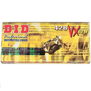 DID 428VX Pro-Street X-Ring VX Series Chain 120 Links for Street Motorcycle