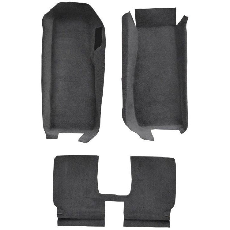 ACC Replacement Carpet Kit For 2005-2013 Chevrolet Corvette Convertible Front with Riser