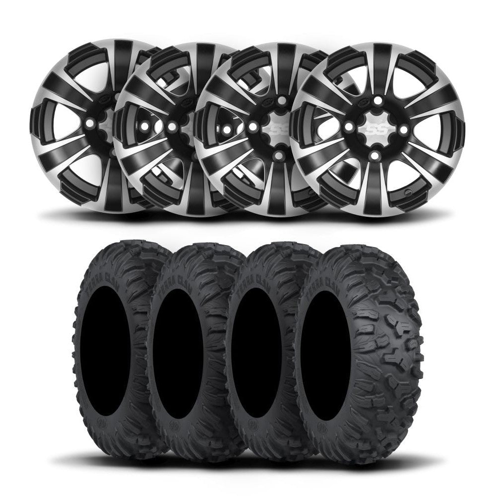 ITP SS312 14" Wheels And Terra Claw Tires [27x9R-14]