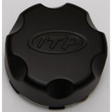 Tapacubos de rueda de aluminio fundido ITP, color negro, 4/110, 4/115, B110SD