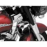 Harley FLHTCUI 1995-2006Triple Tree Wind Deflector Lower Chrome by Kuryakyn
