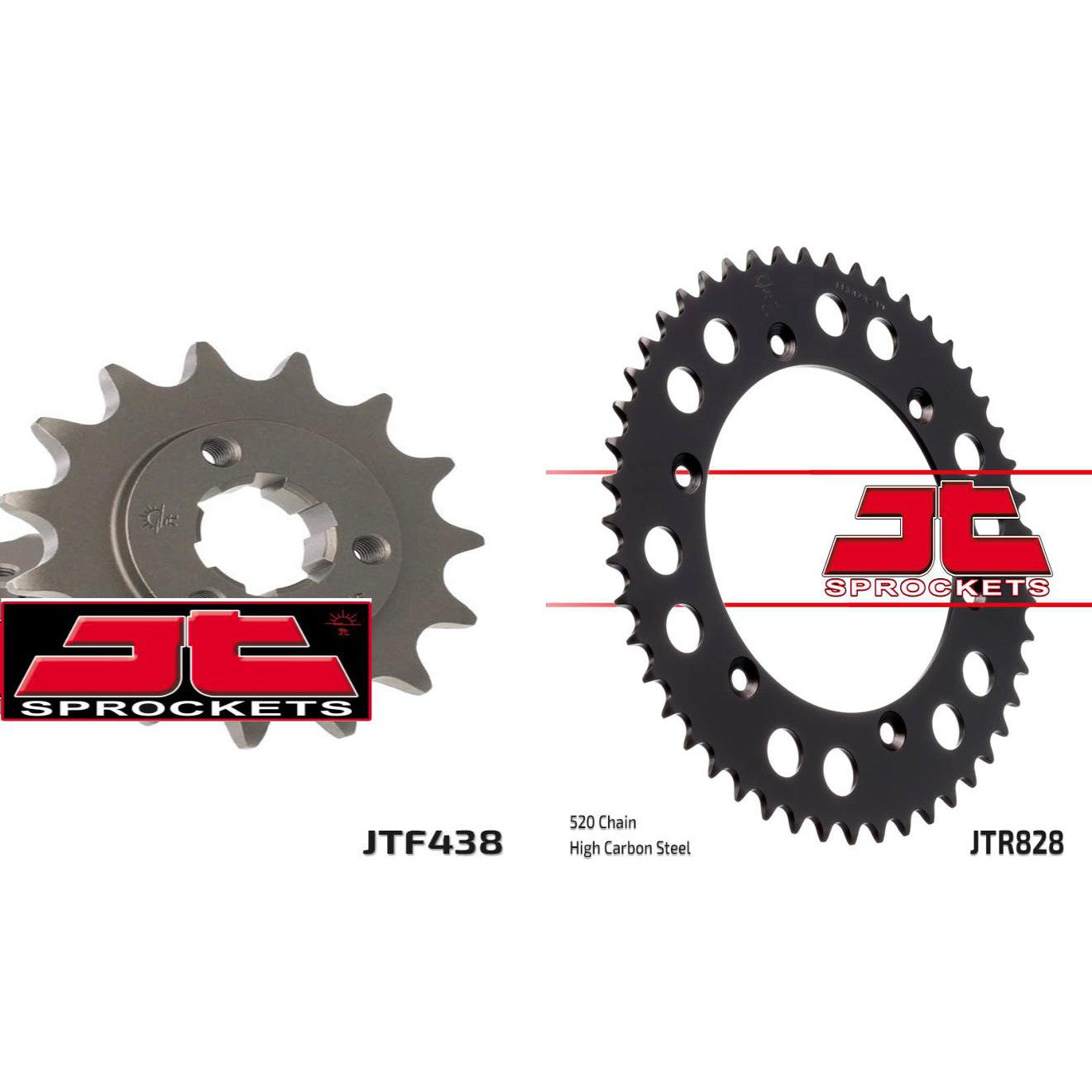 Front & Rear Sprocket Kit for SUZUKI DR800 S Big 99-00 JT Sprockets