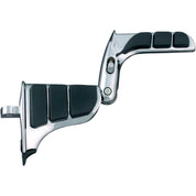 Harley FXDF Dyna Fat Bob 08-14Swing Wing Footpegs Male Mount Chrome by Kuryakyn