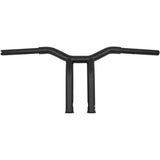 Burly Brand Dominator Bar 10" Raked Matte Black - B12-6051SB