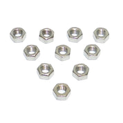 WSM Hex Nut 6mm Stainless - Pack Of 10 014-601