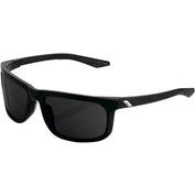 100% Hakan Sunglasses Soft Tact Black/Grey with PeakPolar Grey Lens - 61036-100-47