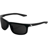 100% Hakan Sunglasses Soft Tact Black/Grey with PeakPolar Grey Lens - 61036-100-47