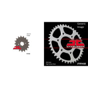 Front and Rear Steel Sprocket Kit for OffRoad KAWASAKI KL250 1978-1979