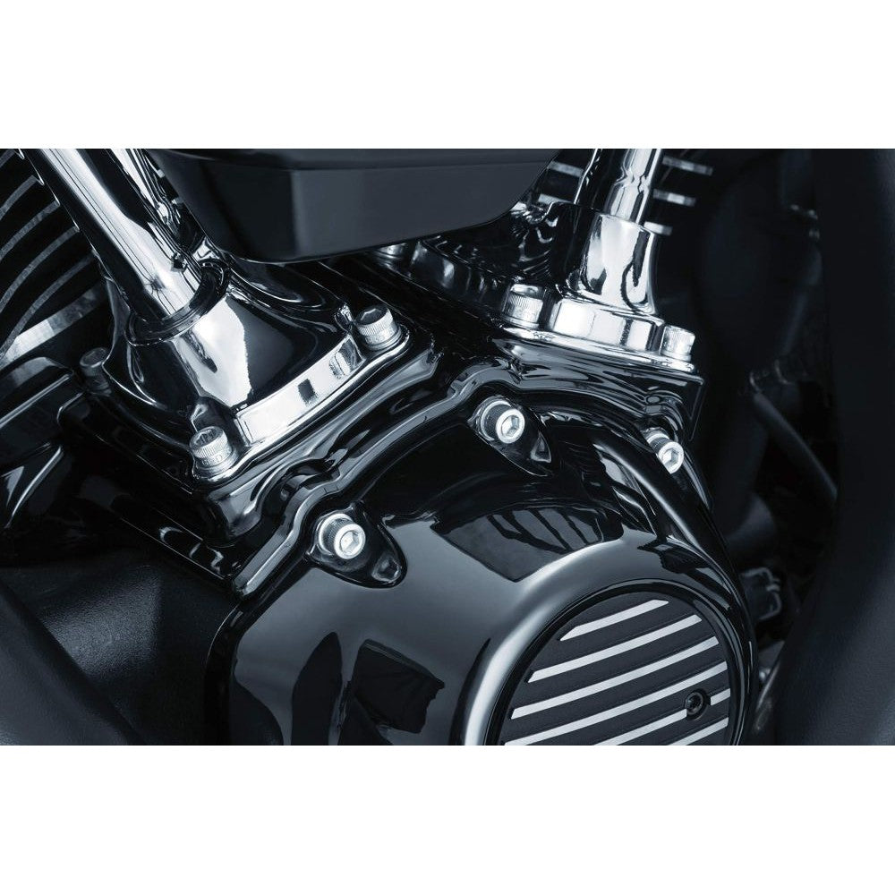 Kuryakyn Kool Kaps 82 Piece Kit Black Milwaukee-Eight Engine Kit