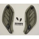 KURYAKYN DARK SMOKE VARIABLE AIR DEFLECTORS FOR 2006-2013 HARLEY STREET GLIDES
