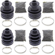 Complete Rear Inner & Outer CV Boot Repair Kit for Yamaha VIKING 700 VI 2015
