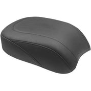 Mustang Wide Tripper Rear Passenger Smooth Seat Black 75725