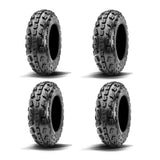 Juego completo de neumáticos Maxxis RAZR Plus Radial (6 capas) para ATV 20x11R-9 (4)