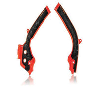 Acerbis 16 Orange/Black X-Grip Frame Guard - 2449535225