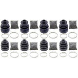 Complete Front & Rear Inner & Outer CV Boot Repair Kit YFM550 Grizzly EPS 09-13