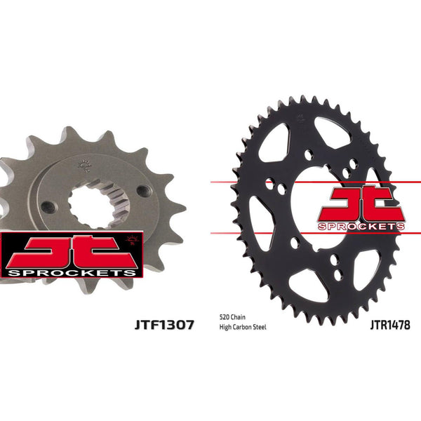 川崎 ジャネット Front & Rear Sprocket Kit for KAWASAKI ZX-6R-ZX636 B1,B2