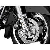 Harley FLHR Road King 2000-2013Fork Leg Deflector Shields Lower Chrome Kuryakyn