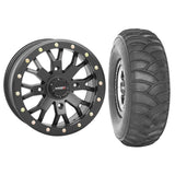 Set of 2 Mounted Wheel and Tire Kit Wheel: 15x7 6+1 4/137 Tire: 32x10-15 2 Ply