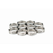 WSM Oetiker Hose Clamp 016.6mm-019.8mm 10 Pack 13-162-48