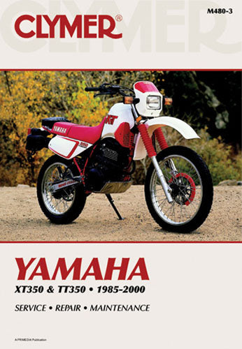 Yamaha XT350 & TT350 1985-2000 Manual Yam Xt350 & Tt350 85-00 By Clymer
