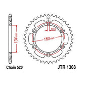Front & Rear Sprocket Kit fits Street HONDA CBR954RR 2002-2003