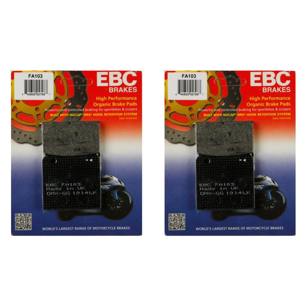 EBC Brake Pad Front Kit FA103 for Suzuki GS 1150 1983-1986