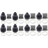 Kit completo de reparación de fuelle de junta homocinética interior y exterior delantero y trasero Rancher 600 CF600-5 UTV 11-13