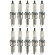 Set of 10 NGK Standard Spark Plugs for Kawasaki VN800 2006 Engine 800cc