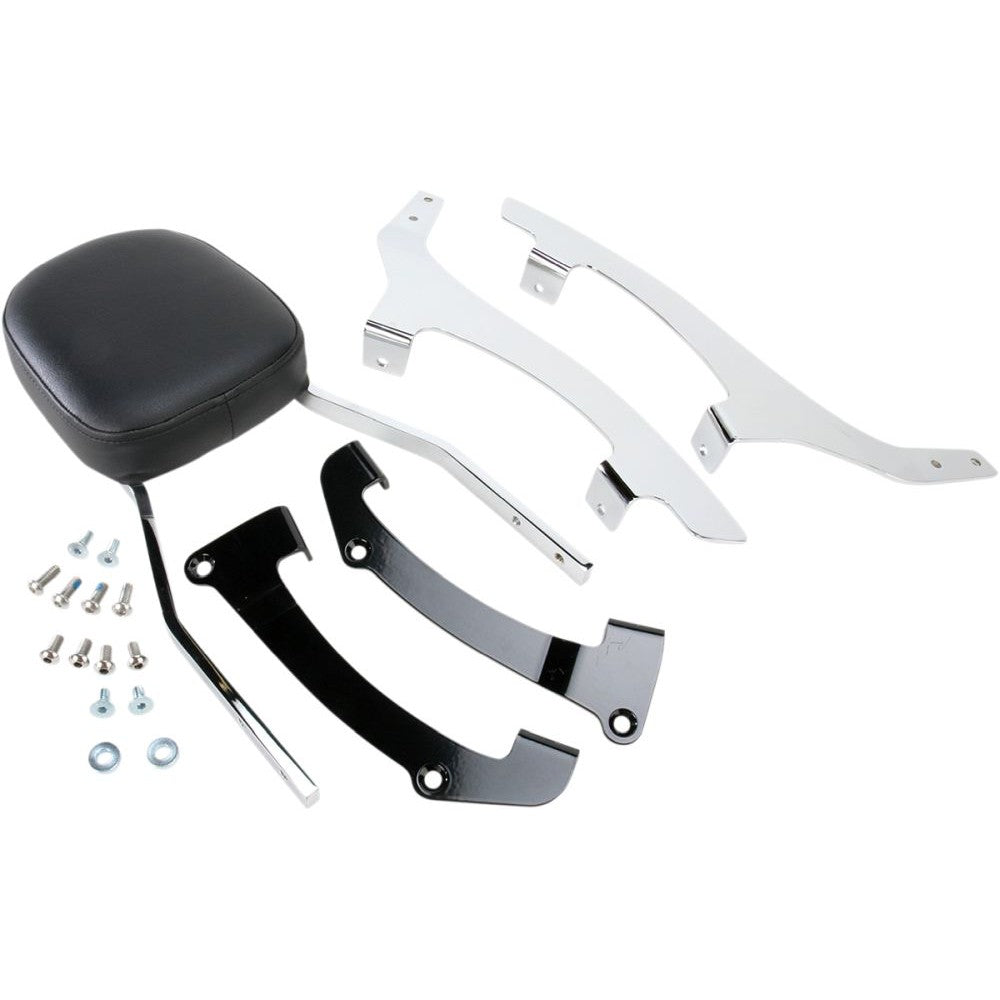 Cobra Sissy Bar 17" With Freedom Pad Chrome - 02-5136