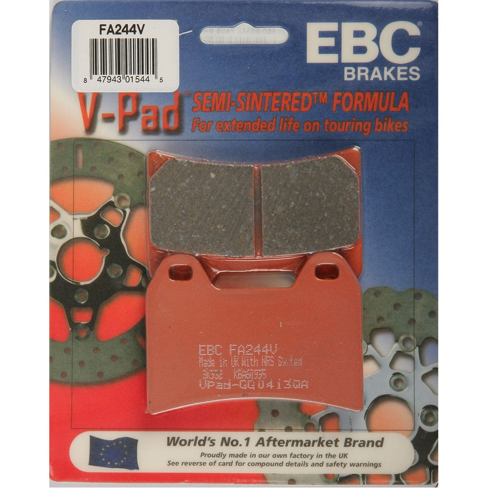 EBC Brake Pad Front Kit FA244V for Victory Hammer 2005-2007