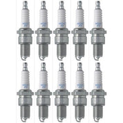 Set of 10 NGK Standard Spark Plugs for Yamaha XJ700 1986 Engine 700cc