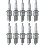 Set of 10 NGK Standard Spark Plugs for Yamaha XJ700 1986 Engine 700cc