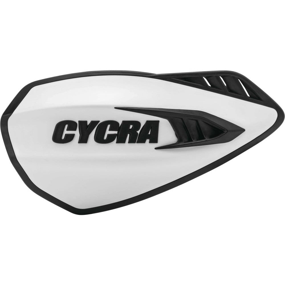 Cycra Cyclone Handguards White/Black - 1CYC-0056-237