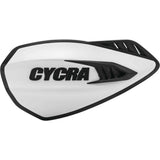 Cycra Cyclone Handguards White/Black - 1CYC-0056-237