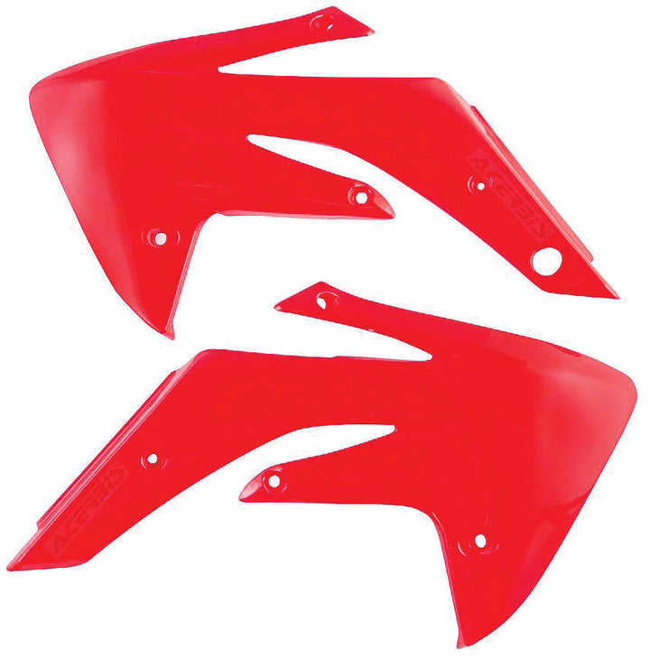 Acerbis Red Radiator Shrouds for Honda - 2084570227