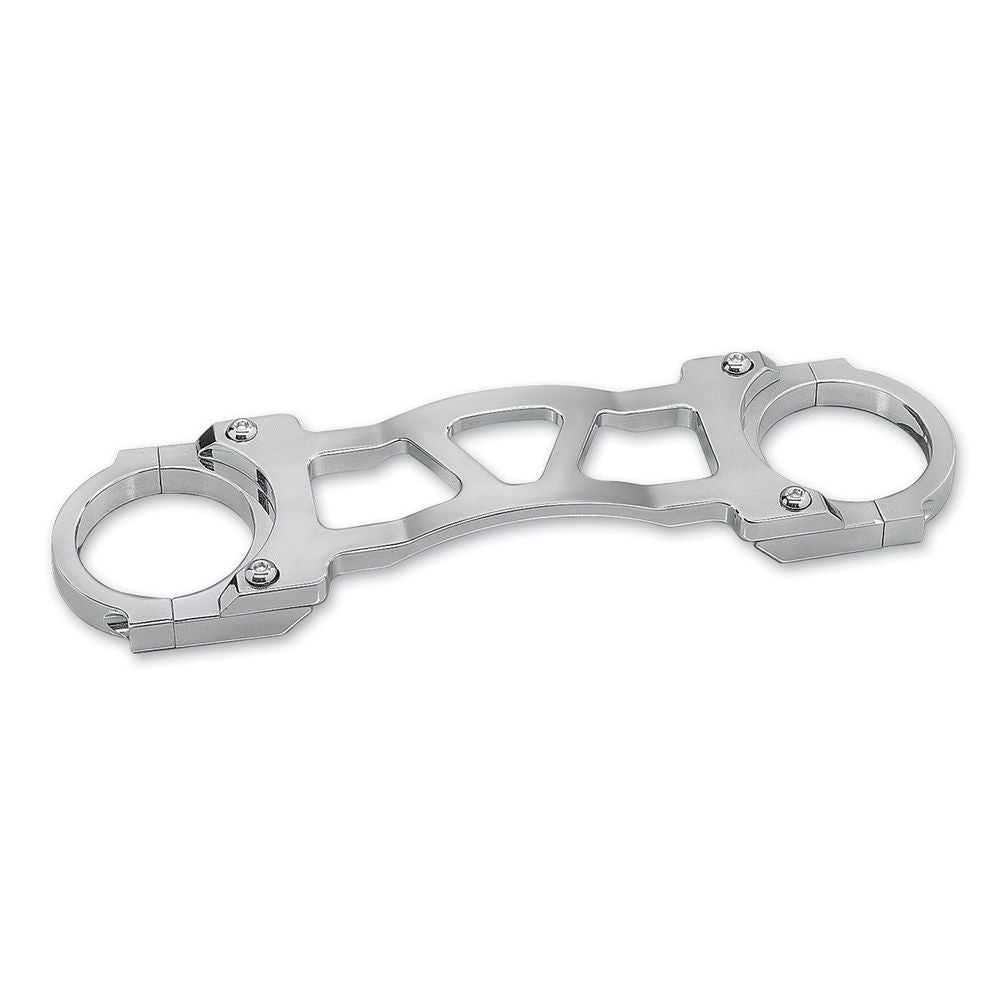 Kuryakyn Chrome 41mm Fork Brace for Wide Glide Front Ends Harley Dyna Softail FX