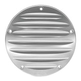 Arlen Ness Chrome Deep Cut II 5 Hole Derby Cover for Harley 16 up FLH Twin Cam