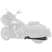 Freedom Performance Ghost Pipe 4.5" Straight Tip Black/Chrome - IN00140
