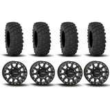 Ruedas System 3 SB-3 Beadlock de 15" en negro mate y neumáticos XTR370 [33x10-15]