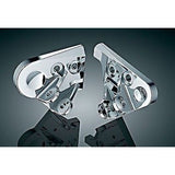 Kuryakyn Chrome Driver Footpeg Mounts