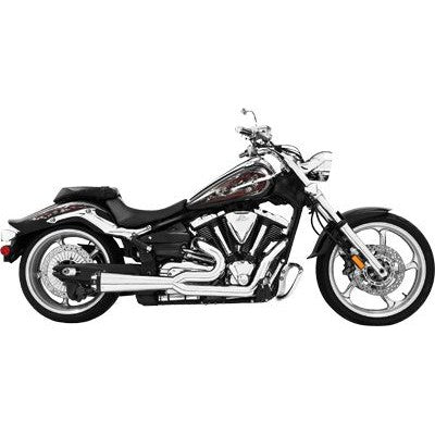 Freedom Performance Combat Series 2-Into-1 Exhaust System Black - MH00014