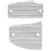 Arlen Ness Chrome 10 Gauge Master Cylinder Front & Rear Cover Kit Indian Scout