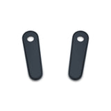 Kuryakyn Black Passenger Rear Floorboard Foot Peg Frame Block Off Plates Harley