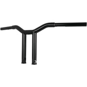 Burly Brand Dominator Bar 10" Straight Gloss Black - B12-6071B