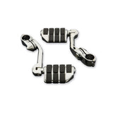 Kuryakyn Chrome 1.25 Engine Guard Long Arm Dually ISO Highway Pegs Harley Honda