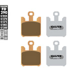GALFER Sintered Brake Pads Front for KAWASAKI Ninja ZX-10R 2004-2007